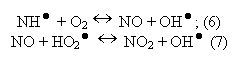 Механизм образования NО
